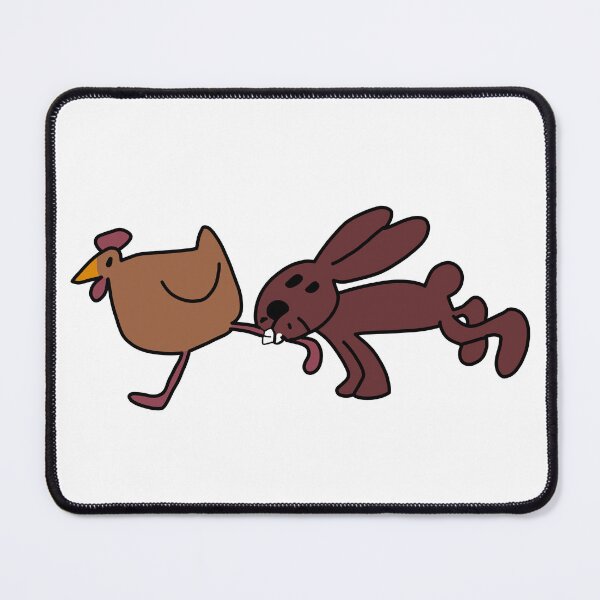 Item preview, Rabbit and chicken designed and sold by Eolithic.