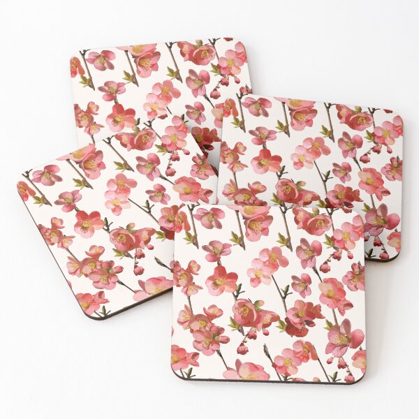 Item preview, Crabapple Blossoms 2024 on Off White Repeat 5748 designed and sold by Art in My Loft.