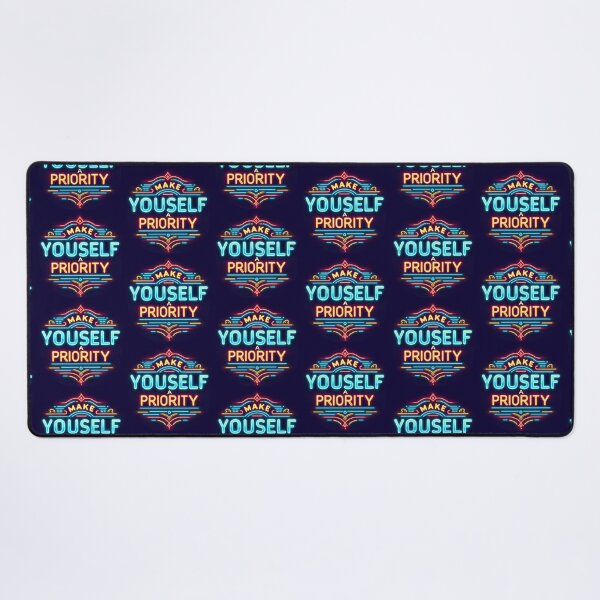 Item preview, Make Yourself a Priority, typography, retro designed and sold by maxmaj.