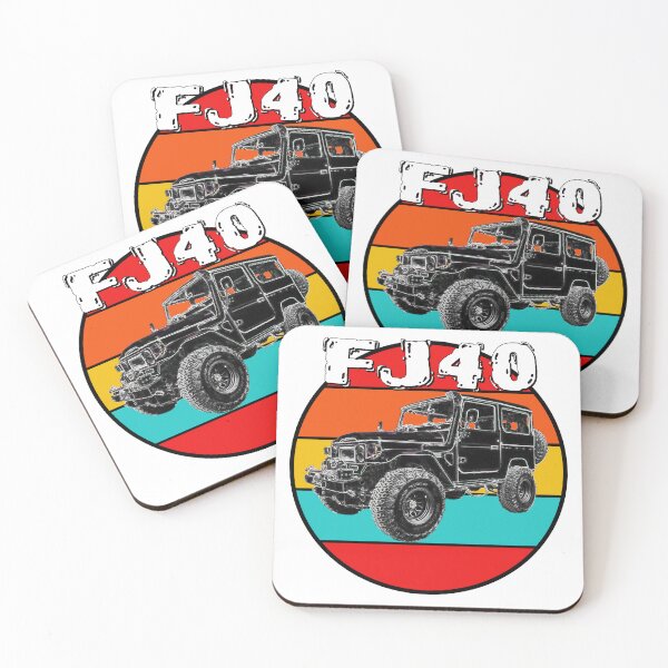 Item preview, FJ 40 4x4 Off Road Truck Vintage Retro designed and sold by BubbaCommerce.
