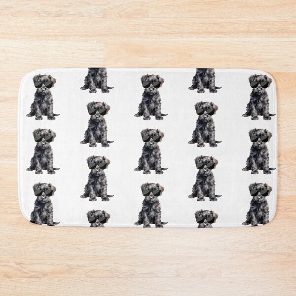 Item preview, Kerry Blue Terrier Puppy Wearing Sunglasses designed and sold by TheAnimalZ00.