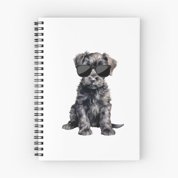Item preview, Kerry Blue Terrier Puppy Wearing Sunglasses designed and sold by TheAnimalZ00.