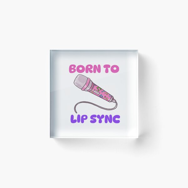 Item preview, born to lip sync designed and sold by anajamelek.