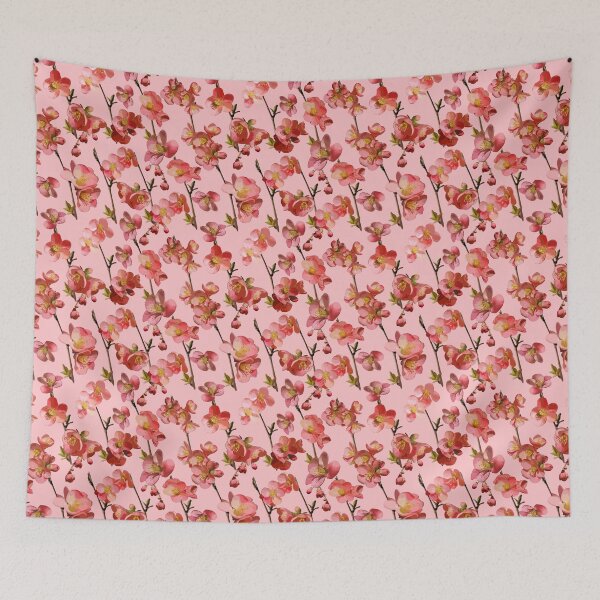 Item preview, Crabapple Blossoms 2024 on Pink Repeat 5748 designed and sold by Art in My Loft.