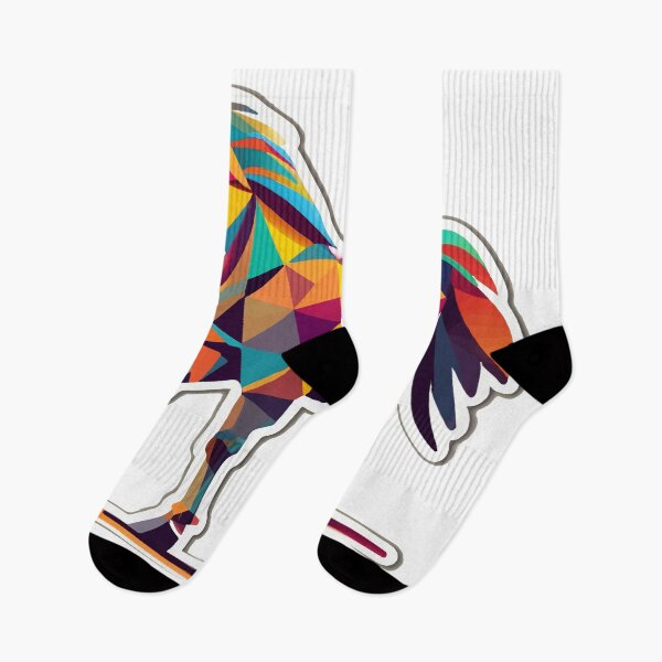 Item preview, Abstract Geometric Horse in Motion designed and sold by NiftyWrx.