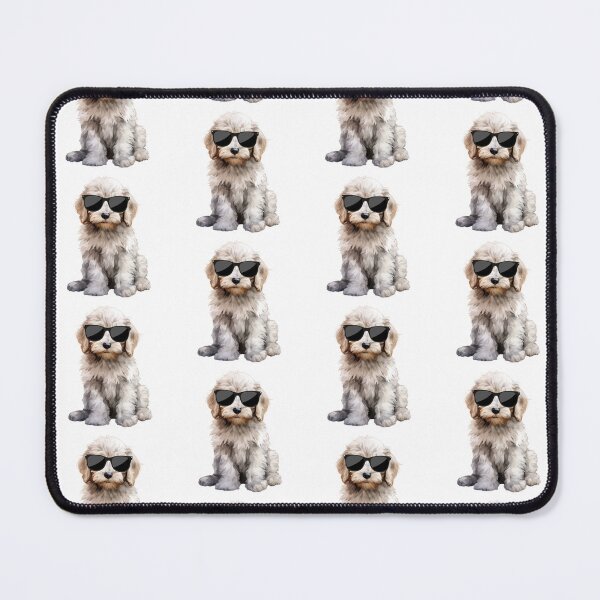Item preview, Komondor Puppy Wearing Sunglasses designed and sold by TheAnimalZ00.