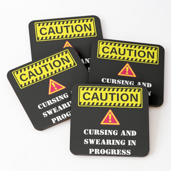 Item preview, Caution - Cursing hazard designed and sold by Redstreak12.