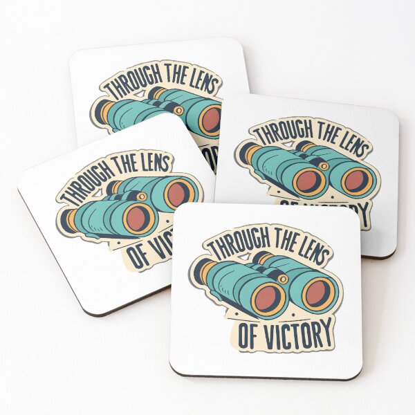 Item preview, Vintage Race Track Binoculars - Through the Lens of Victory designed and sold by NiftyWrx.
