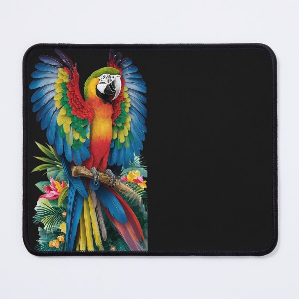 Item preview, Macaw parrot art gallery designed and sold by DunuStore.