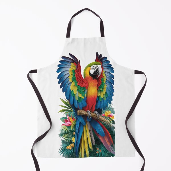 Item preview, Macaw parrot art gallery designed and sold by DunuStore.