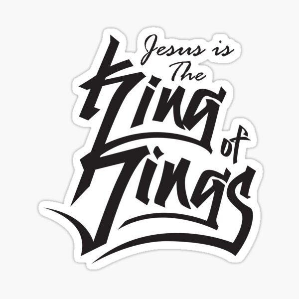 Item preview, Jesus is the king of kings graffiti font designed and sold by ohlanol.