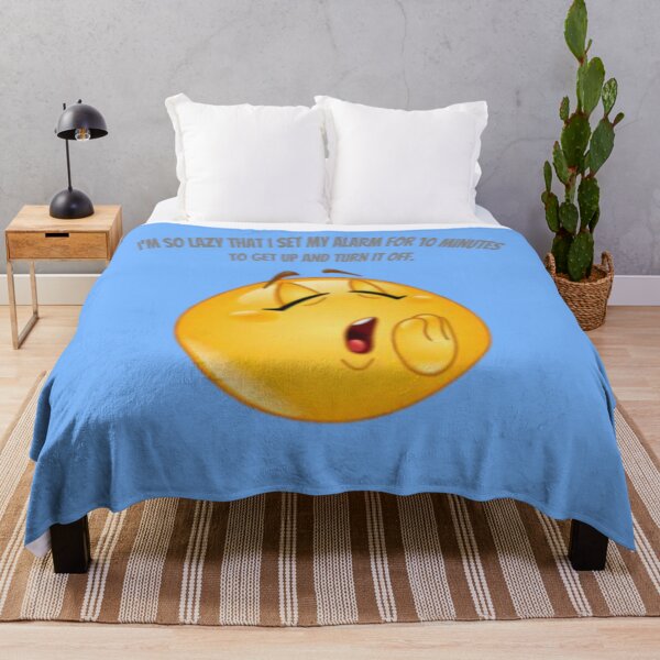 Item preview, I'm so lazy that I set my alarm for 10 minutes to get up and turn it off. designed and sold by Collection de trésors .