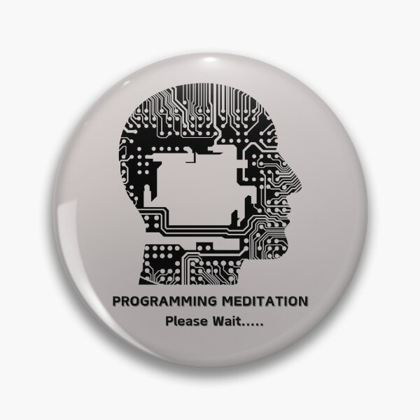 Item preview, Programming Meditation Classic T-shirt designed and sold by Shalinistudio.