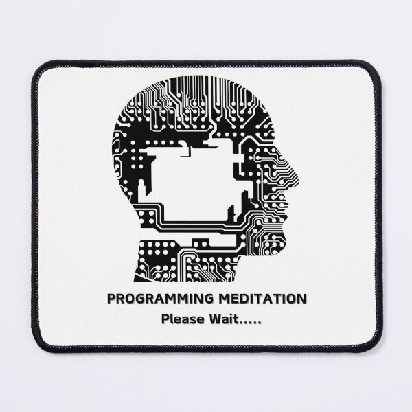 Item preview, Programming Meditation Classic T-shirt designed and sold by Shalinistudio.