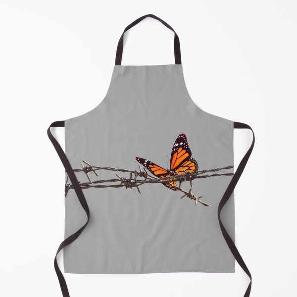 Item preview, Butterfly On Barbed Wire Graphic Design designed and sold by Iiswaz.