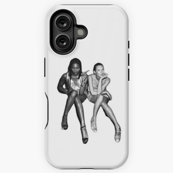 Item preview, Naomi and Kate Moss iphone case, designed and sold by kajsasshop.