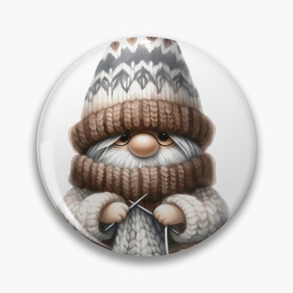 Item preview, knitting gnome designed and sold by jkrphoto.