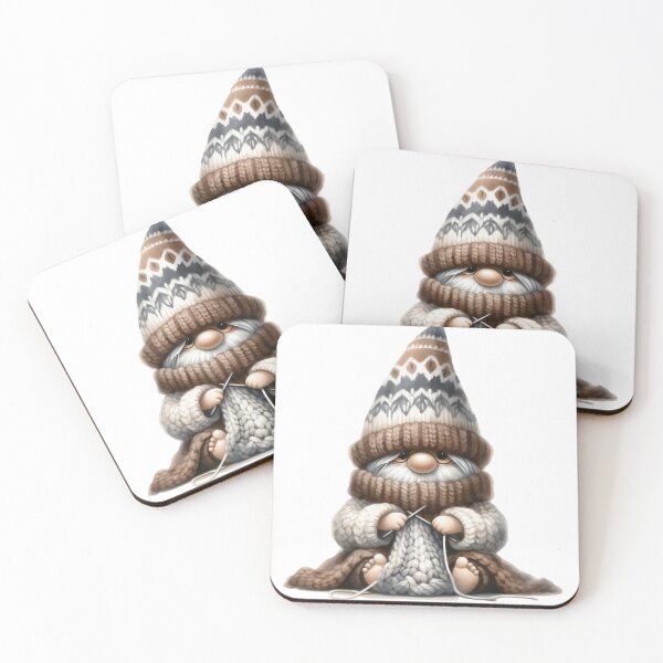 Item preview, knitting gnome designed and sold by jkrphoto.