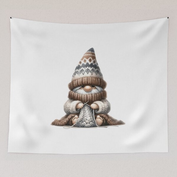 Item preview, knitting gnome designed and sold by jkrphoto.