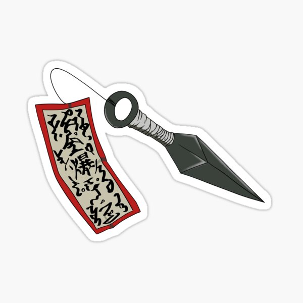 Item preview, explosive kunai designed and sold by keera-kennedy.