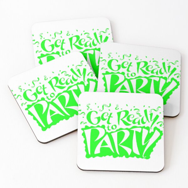 Item preview, Get ready to party green designed and sold by RaionKeiji.