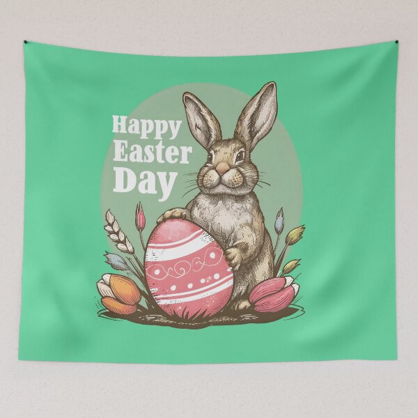 Item preview, Happy Easter Bunny Day designed and sold by Pixel-Lair.