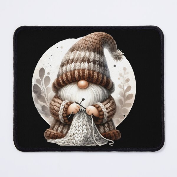 Item preview, knitting gnome designed and sold by jkrphoto.
