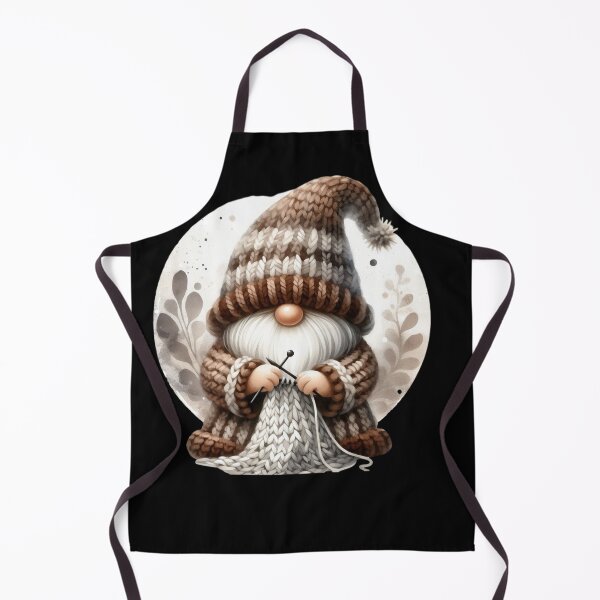 Item preview, knitting gnome designed and sold by jkrphoto.