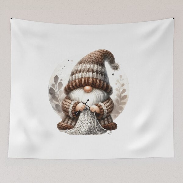 Item preview, knitting gnome designed and sold by jkrphoto.