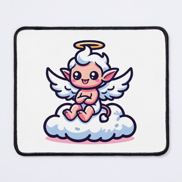 Item preview, Kawaii Dynamic Imp With Angel Wings designed and sold by CanvasCutie.