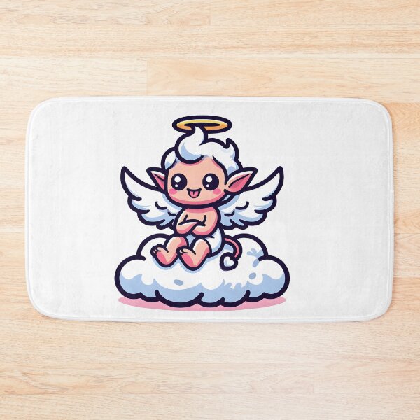 Item preview, Kawaii Dynamic Imp With Angel Wings designed and sold by CanvasCutie.