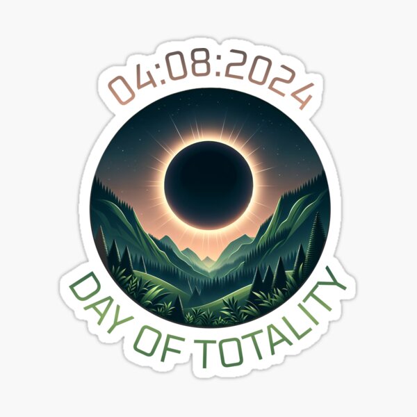 Item preview, Solar Eclipse April 8th 2024 Day Of Totality designed and sold by ZeptepiTrends.