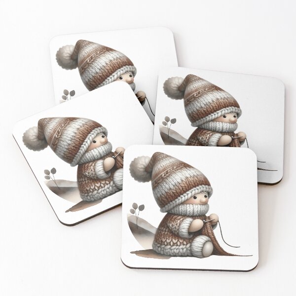 Item preview, knitting gnome designed and sold by jkrphoto.