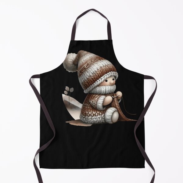 Item preview, knitting gnome designed and sold by jkrphoto.