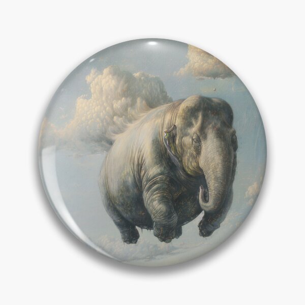 Item preview, The flying Elephant designed and sold by DVK the artist.