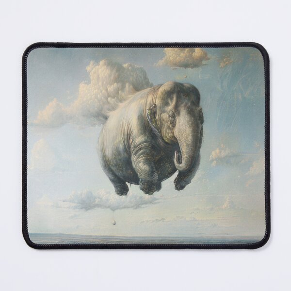 Item preview, The flying Elephant designed and sold by DVK the artist.