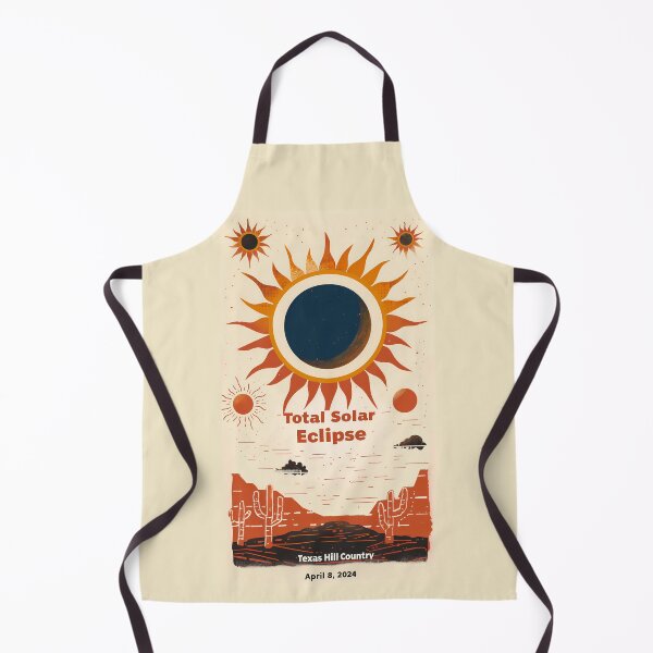 Item preview, Texas Hill Country Eclipse: April 8, 2024 Solar Eclipse Poster designed and sold by David Balzen.