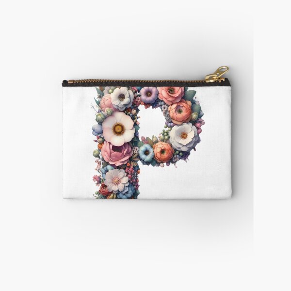 Item preview, Letter “P” containing flowers designed and sold by yeekazar.