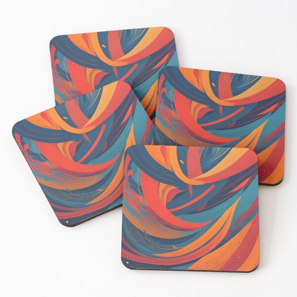 Item preview, Abstract Wave Melodies designed and sold by Printsalotl.