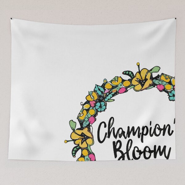 Item preview, Champion's Bloom - Floral Garland Horse Racing Award designed and sold by NiftyWrx.