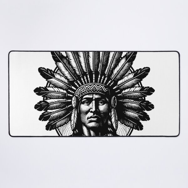 Item preview, Apocalyptic Survivors: Native American Warriors Design designed and sold by LATINOERRANTES.