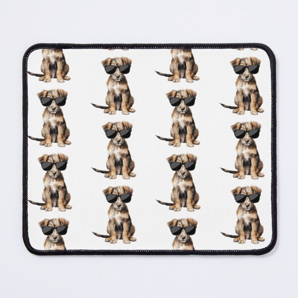 Item preview, Lurcher Puppy Wearing Sunglasses designed and sold by TheAnimalZ00.