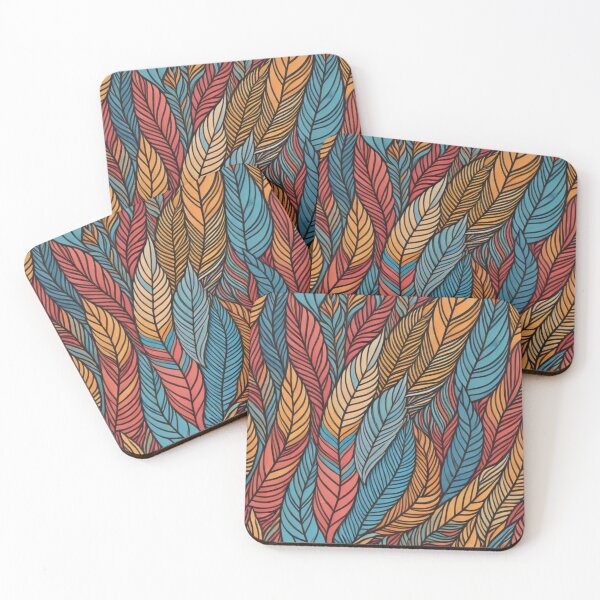 Item preview, Feathery Pattern designed and sold by Printsalotl.