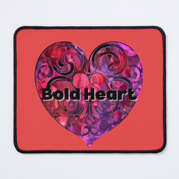 Item preview, Bold Heart honoring National Heart Month designed and sold by Pixel-Lair.