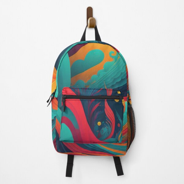 Item preview, Multicolor Oceanic Flow designed and sold by Printsalotl.