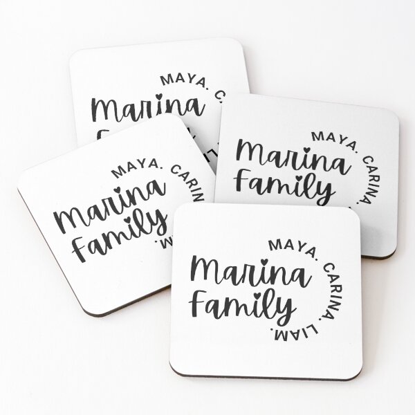 Item preview, Marina Family. Maya. Carina. Liam. designed and sold by TVShowtime _.