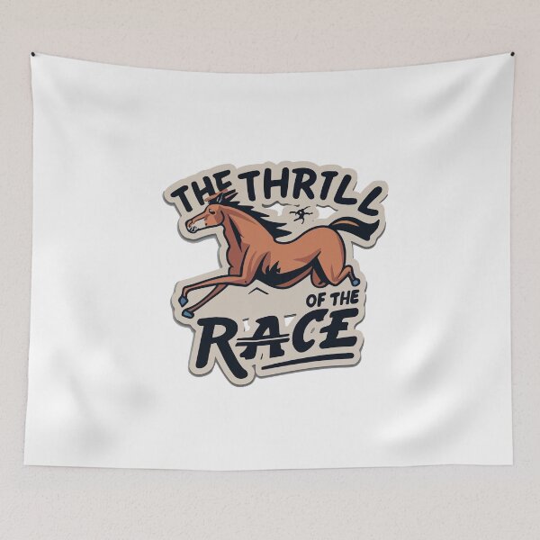 Item preview, Majestic Horse - The Thrill of the Race designed and sold by NiftyWrx.