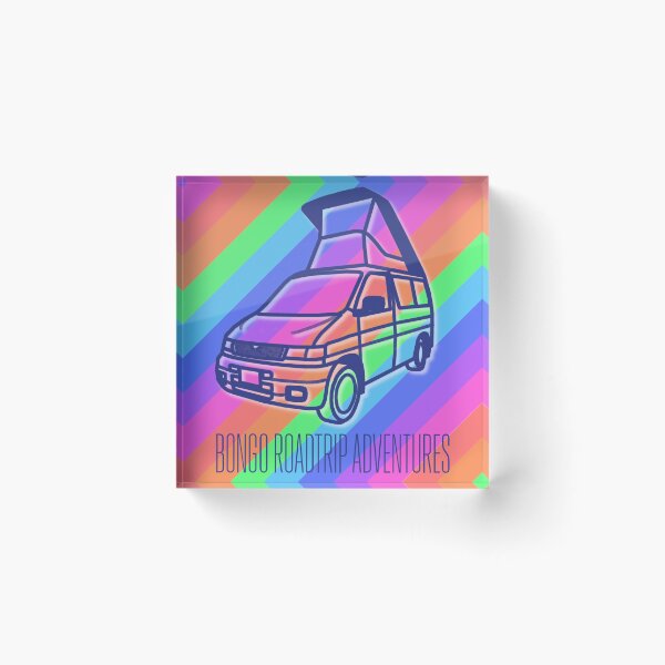 Item preview, Technicolour Bongo Roadtrip Adventures designed and sold by LocalOddball.