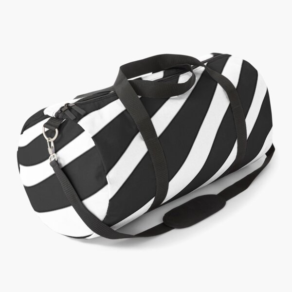 Item preview, Zebra Wavy Lines Black and White Pattern  designed and sold by GrinGalore.