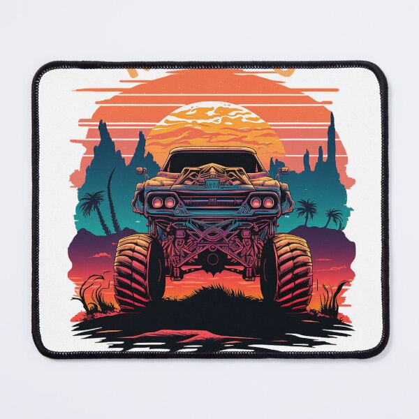 Item preview, Roaring Through Obstacles - Monster Truck Design designed and sold by trendybutterfly.